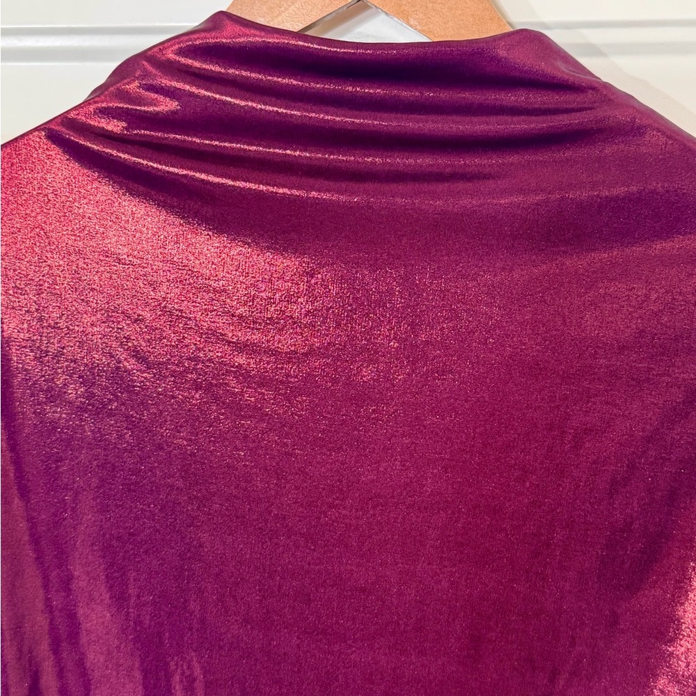 NWT Maeve by  ANTHROPOLOGIE Elegant Metallic Sleeveless Top size Small - Picture 9 of 10
